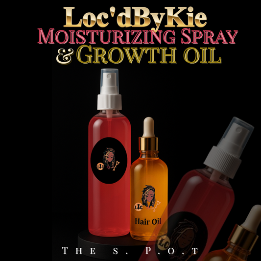 Loc'd By Kie Moisturizing Spray & Hair Growth Oil Combo